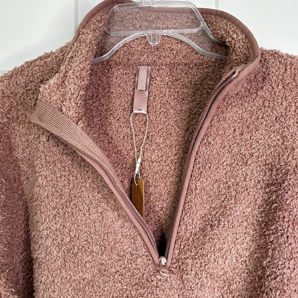 NWT Skims Cozy Knit Cropped Pullover in Tiger’s Eye Women’s Sz S/M - Picture 7 of 10